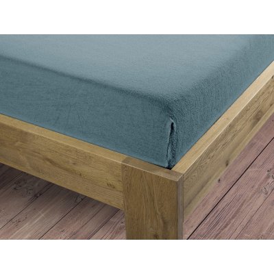 Bierbaum flanel prostěradlo Jeans 140-160x200 – Hledejceny.cz