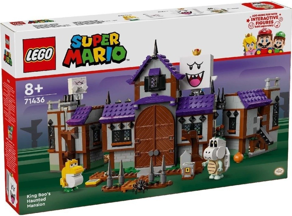 LEGO® Super Mario™ 71436 King Boo a strašidelné sídlo