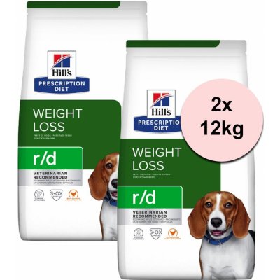 Hill’s Prescription Diet R/D 2 x 12 kg