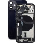 Kryt Apple iPhone 12 Mini zadní Housing s Malými Díly černý – Zboží Živě