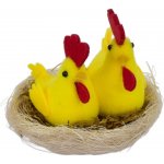 Slepička s kohoutkem v hnízdečku 8x10 cm – Hledejceny.cz