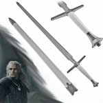 AF Honosný bílý zaklínačský meč SNOW CAT – Zboží Dáma