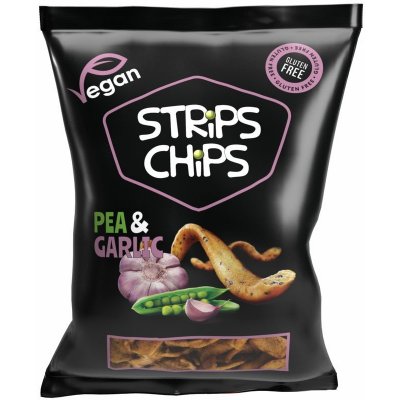 Strips Chips Hrachové česnek 80 g – Zbozi.Blesk.cz