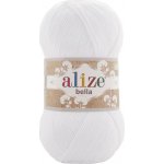 Alize příze Bella 55 bílá – Sleviste.cz