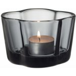 Iittala Svícen na čajové svíčky Aalto, 60 mm, grey – Zboží Mobilmania