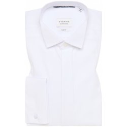 Eterna společenská fraková slim fit košile "Twill" dlouhý rukáv 8817F_00362 neprůhledná bílá