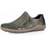 Reiker Dámské polobotky L7571 54 zelená W5 – Zboží Mobilmania