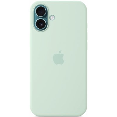 Apple iPhone 16 Plus Silicone Case with MS - Aquamarine MDGU4ZM/A – Zboží Mobilmania