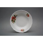 Bohemia Porcelán 1987 Talíř hluboký 24,5 cm Verona Vánoční hvězda CBB – Zboží Dáma