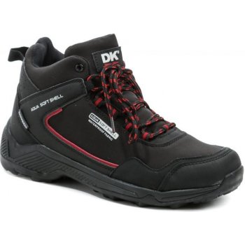 DK 1029 černo červené pánské outdoor boty