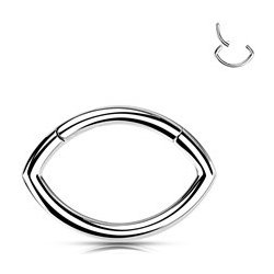 Šperky4U segment helix cartilage tragus piercing titan TIT1163-1210