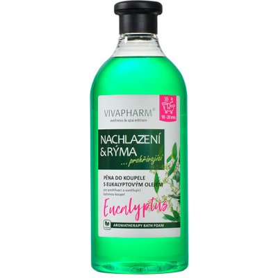 VIVAPHARM Pěna do koupele Nachlazení a rýma 750 ml – Hledejceny.cz
