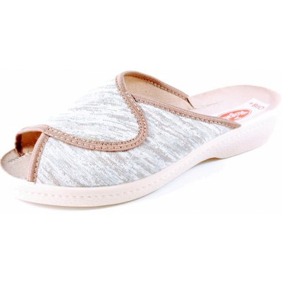 Rogallo dámské pantofle 23901 hnědá – Sleviste.cz