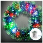 Aigostar - LED RGBY Venkovní vánoční věnec 72xLED/3xAA pr. 50cm IP44 AI2274 – Hledejceny.cz