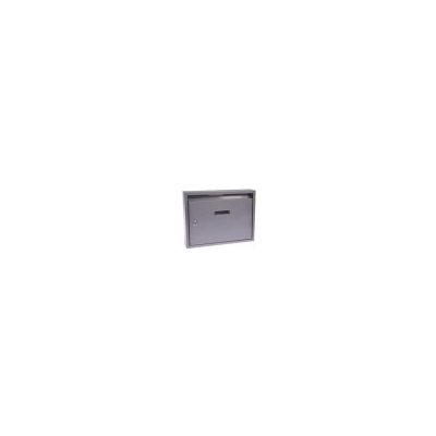 Schránka poštovní paneláková 325x240x60mm šedá bez děr – Zboží Mobilmania