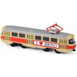 Rappa Kovová česká retro tramvaj 16 cm BRNO – Sleviste.cz