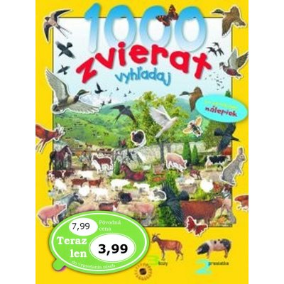 1000 zvierat vyhľadaj - Francisco Arredondo, Brožovaná vazba paperback – Hledejceny.cz