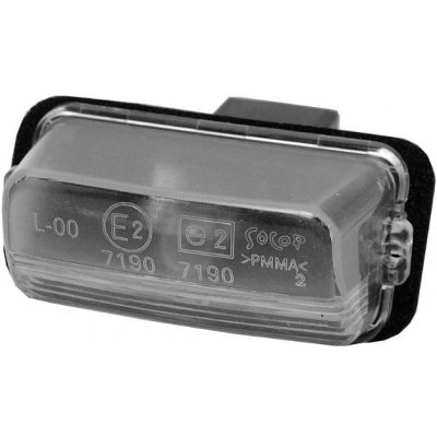 ORIGINÁLNÍ DÍL CITROËN - PEUGEOT Osvětlení SPZ originál Citroen pro C3, C4, C4 Picasso, Berlingo, Saxo, Xsara, C5, Xsara Picasso (6340A3) | Zboží Auto