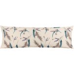 Bellatex na relaxační polštář KREP Béžová Modrá 45 x 120 cm – Zboží Dáma