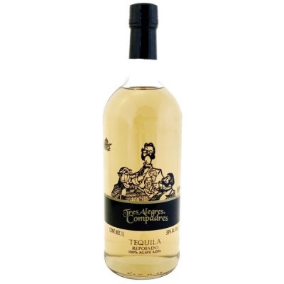 Tres Alegres Compadres Reposado 38% 1 l (holá láhev) – Zboží Dáma