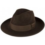 Fedora klobouky čokoládová Gift3 HT-1073-4 – Zboží Mobilmania