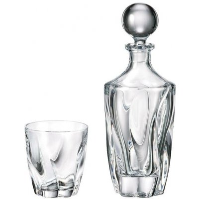 Bohemia Crystal Whisky set Barley (1 karafa + 6 sklenic) – Hledejceny.cz