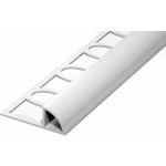 Acara ukončovací lišta bílá SP15/1 8 mm 2,5 m – Zboží Mobilmania