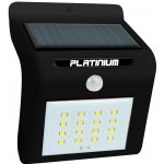 Platinium Nástěnné solární LED světlo 18001 s detektorem pohybu černá – Zboží Mobilmania