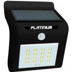 Platinium Nástěnné solární LED světlo 18001 s detektorem pohybu černá – HobbyKompas.cz