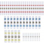 Smršťovací pájecí kabelové spojky s cínem, sada 50ks – Hledejceny.cz