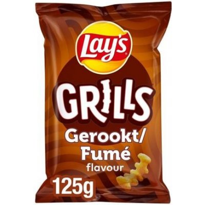 Lay's Grills kukuřičné křupky s příchutí slaniny 125 g – Zbozi.Blesk.cz