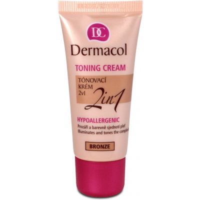 Dermacol Tónovací krém 2 v 1 Bronze 30 ml – Zboží Mobilmania