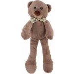 Teddies Medvěd/Medvídek sedící s motýlkem 22 cm – Sleviste.cz