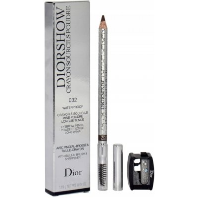 Dior Eyebrow Powder Pencil tužka na obočí 032 Dark Brown 1,19 g – Hledejceny.cz