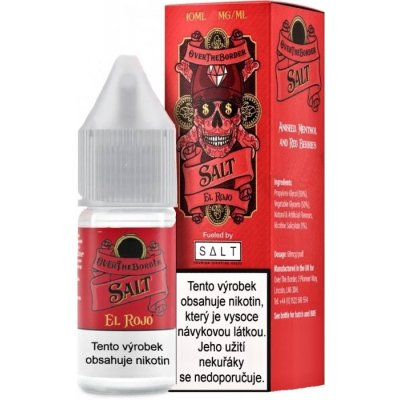 Juice Sauz SALT Over The Border El Rojo 10 ml 5 mg – Zbozi.Blesk.cz