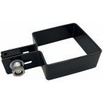 Příchytka plotového panelu na sloupek 60x60 - koncová, antracit – Sleviste.cz