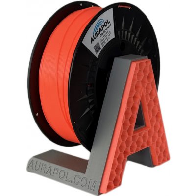 AURAPOL PLA 3D Filament Neon coral částečně transparentní 1 kg 1,75 mm – Zboží Živě