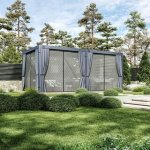 ROJA set závěsů a moskytiér pro pergolu ECO 6x3 m – Hledejceny.cz