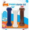 Hračka pro psa Nylabone Puppy Starter Kit malá