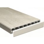 Möller Vnitřní plastový parapet LD 36 travertin matný 300 mm – Hledejceny.cz