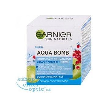 Garnier Skin Naturals Aqua Bomb denní hydratační antioxidační gelový krém 3v1 50 ml