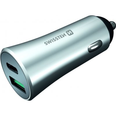 Swissten 20111640 Adaptér power delivery USB-C + QUICK CHARGE 3.0 36W neoriginalní