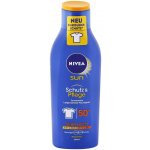 Nivea Sun Protect & Moisture hydratační mléko na opalování SPF50+ 200 ml – Zboží Dáma