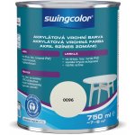 Swingcolor krycí email 0,75 l bílý – Zboží Mobilmania