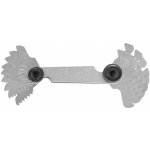 Měrky závitové metrické 18ks 0.4-7mm 1146 Kinex – Zboží Dáma