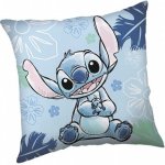 Jerry Fabrics Polštář Lilo a Stitch Blue 40x40 – Zboží Dáma