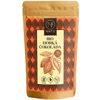 NATU Horká čokoláda BIO 125 g