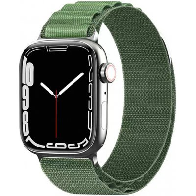Techsuit Řemínek na hodinky W037 - Apple Watch 1/2/3/4/5/6/7/8/SE/SE 2/Ultra 42/44/45/49 mm - Army Green KF2310831 – Hledejceny.cz