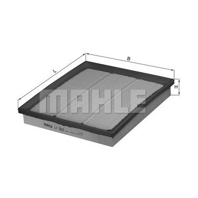 Vzduchový filtr MAHLE LX 2683 – Hledejceny.cz