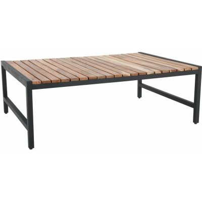 Hendi Gastrofans Nízký konferenční stolek Bolero z oceli a akácie, 1200 x 800 mm – Hledejceny.cz